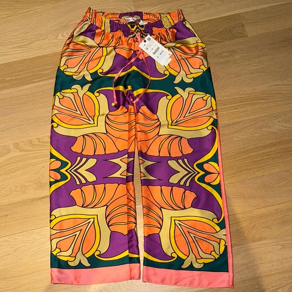 Zara Pants - Colorful Patterned Pants